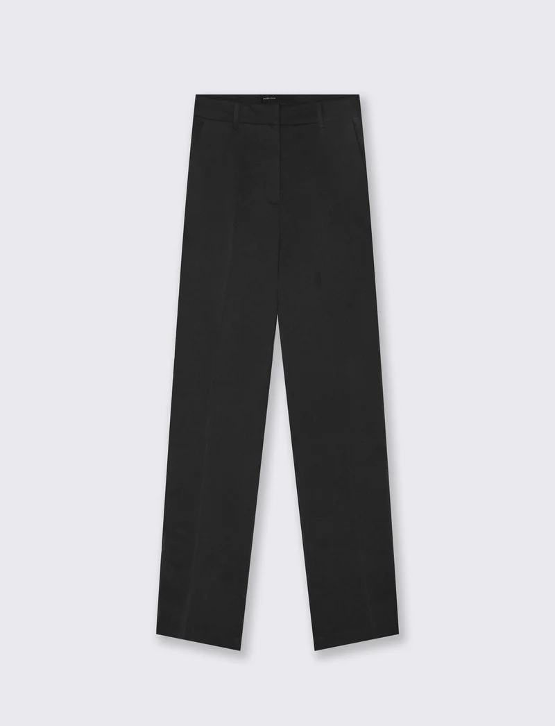 PANTALONE chiusura zip - Nero