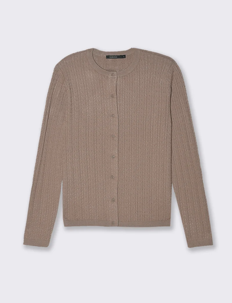 CARDIGAN A TRECCE - Kaky 1
