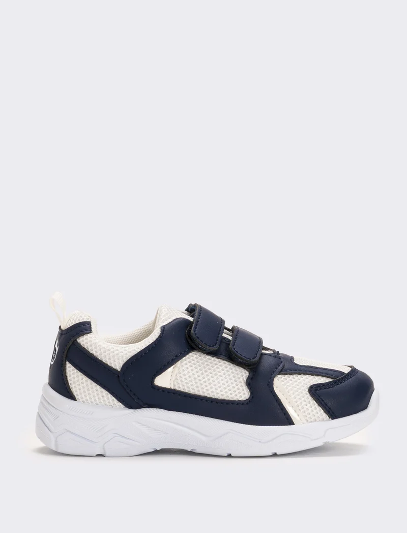 Sneakers con inserti da bambino - Blu