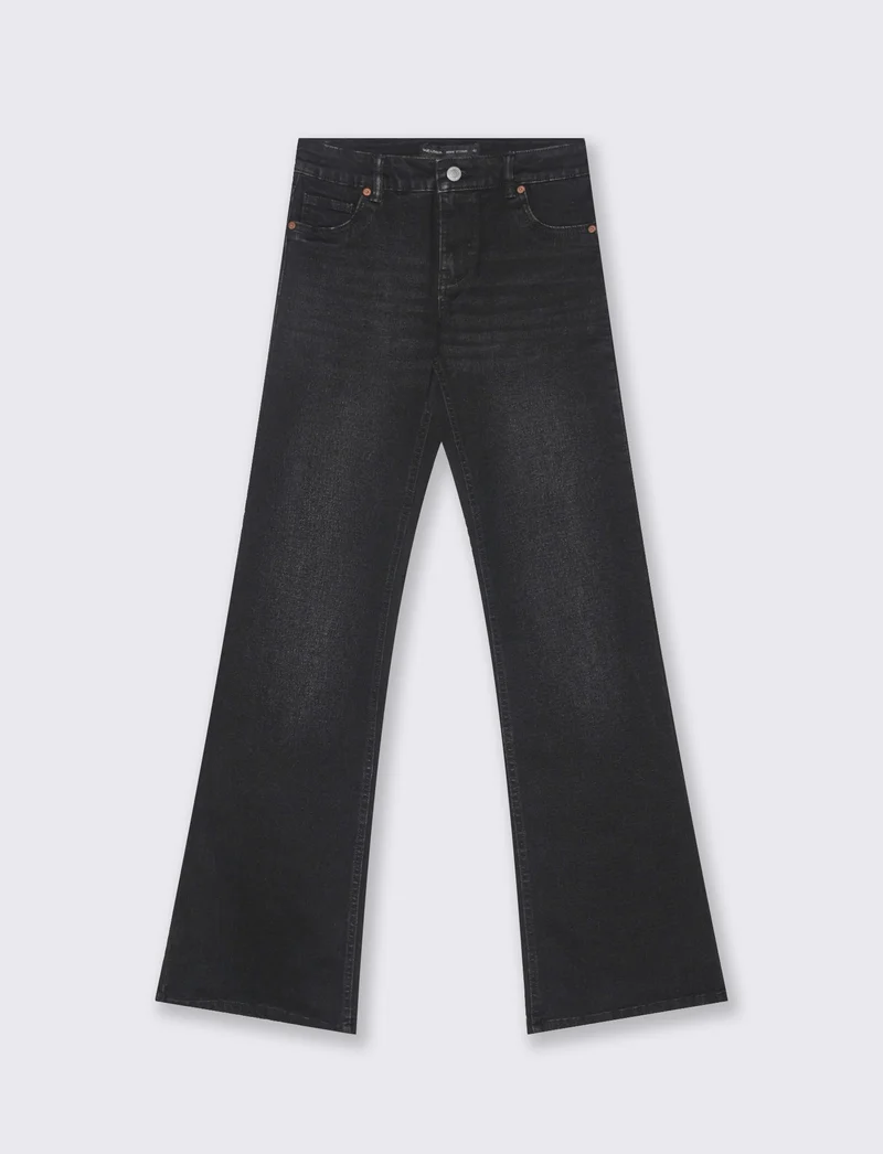 JEANS FLARE - Nero