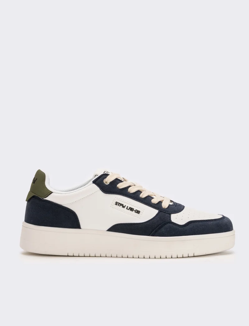 Scarpa bicolor da uomo - Blu