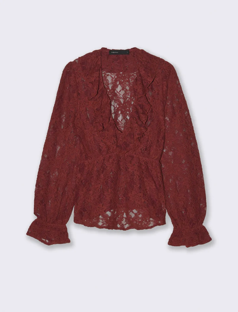 CASACCA CON ROUCHES - Marrone bruciato