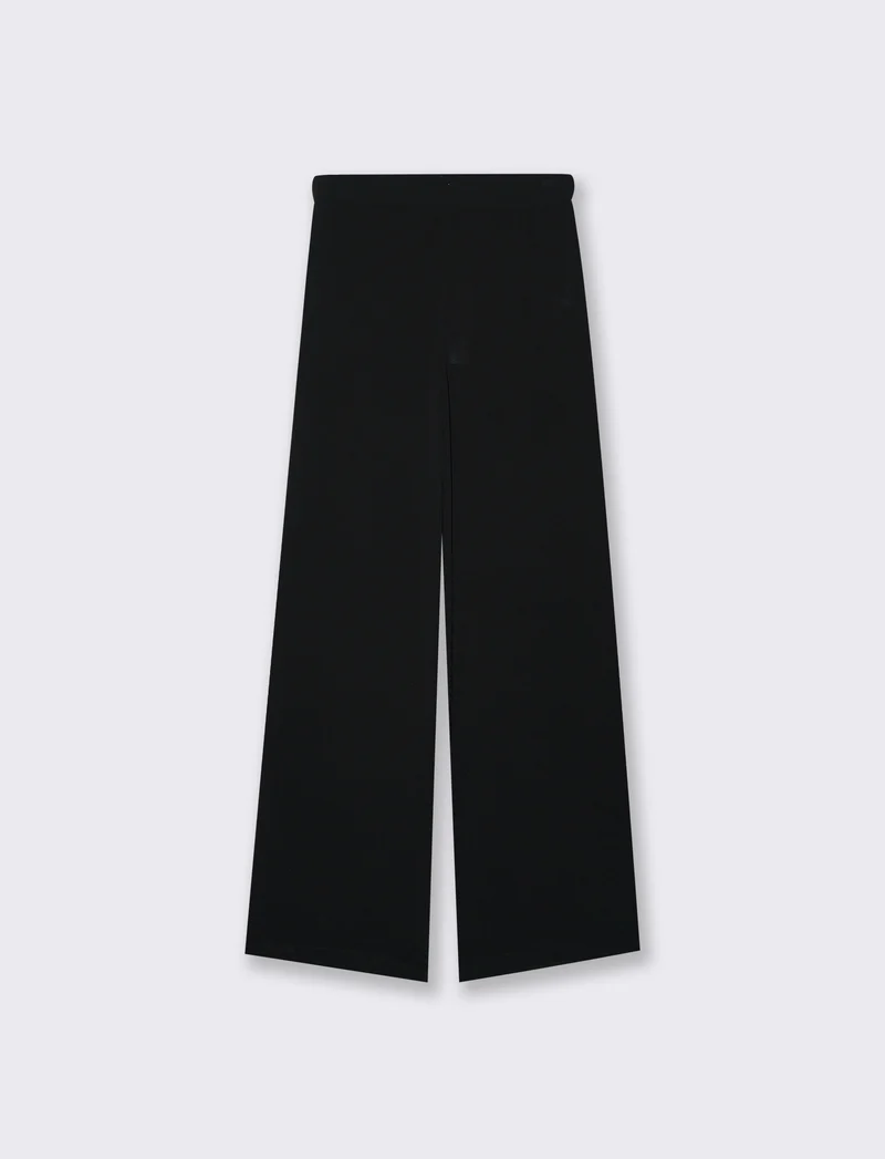 PANTALONE PALAZZO - Nero