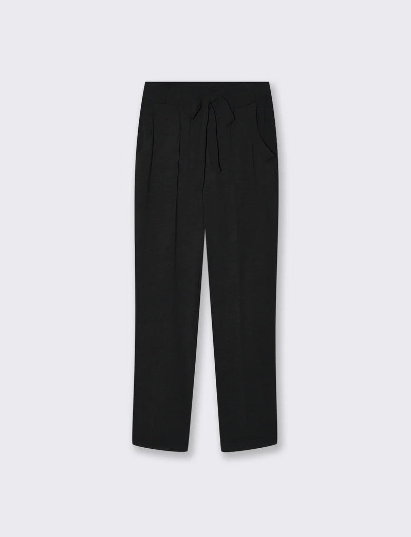 Pantalone con fusciacca - Nero