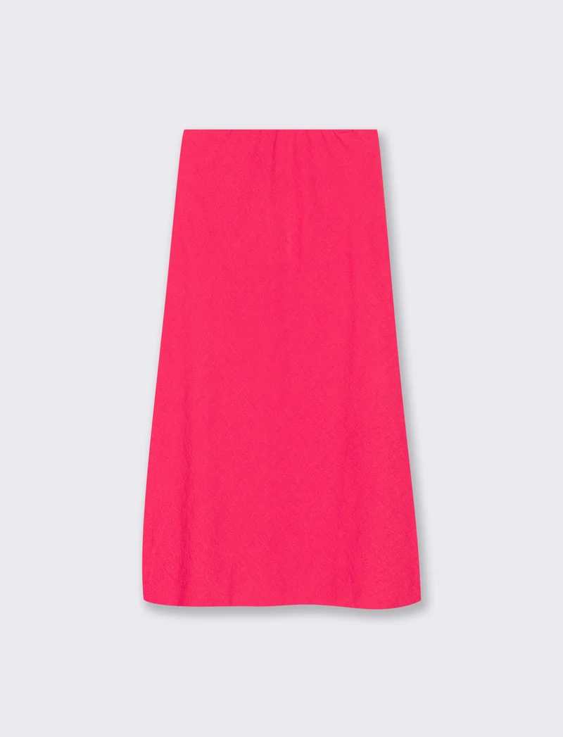 Gonna lunga a ruota - Fuxia