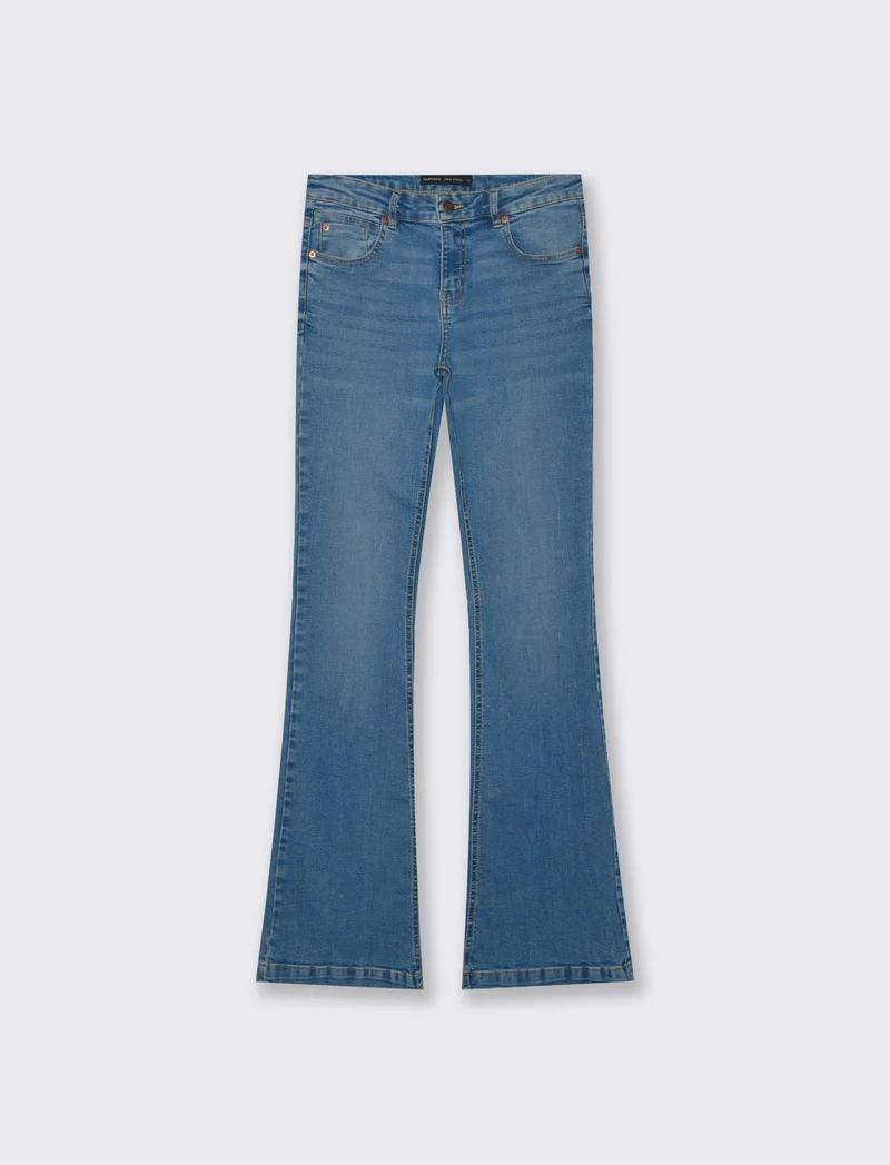JEANS BOOTCUT REGULAR WAIST - Denim