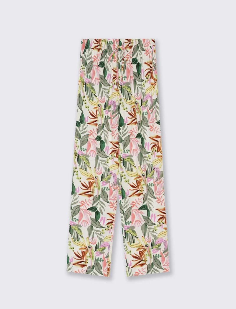 Pantalone stampato da donna - var 1