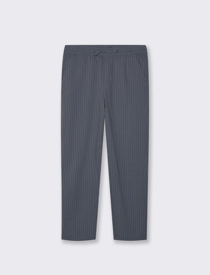 Pantaloni jogger in seersucker da uomo - Avion