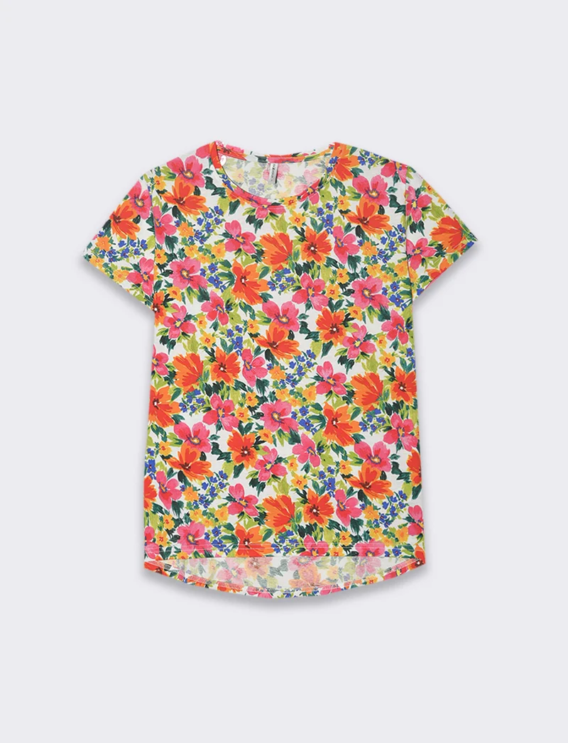 T-shirt stampata da donna - var 1