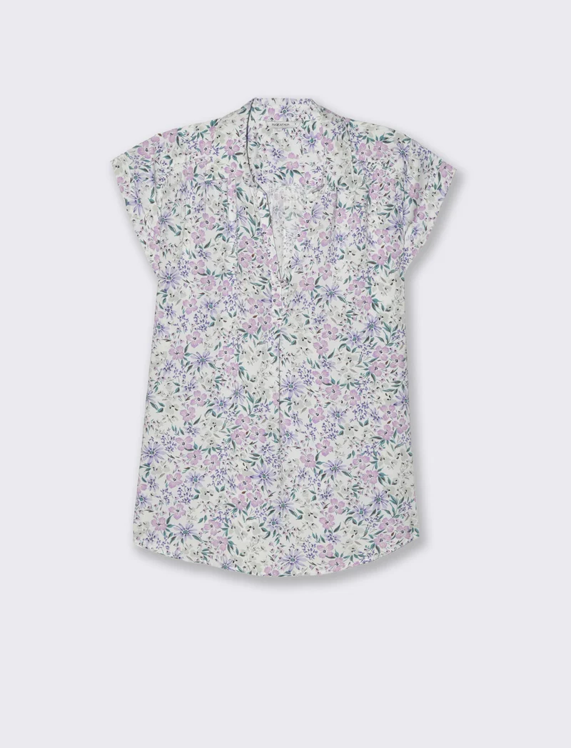 Casacca con scollo a v da donna - var 2