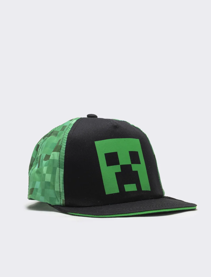 Cappello bambino baseball minecraft - Nero