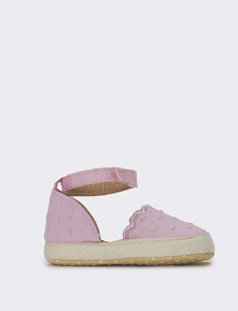 Scarpa Espadrilla da neonata - Rosa