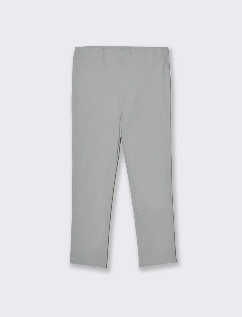 Pantalone pinocchietto da donna - Grigio perla