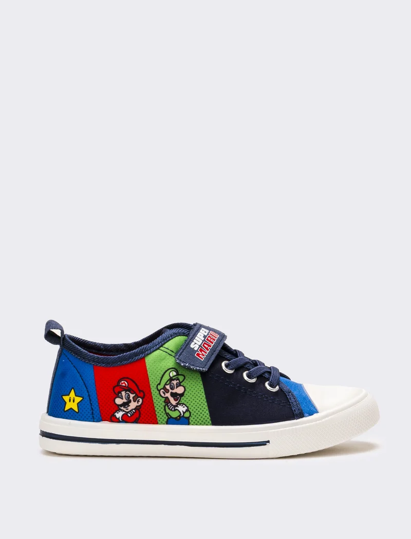 Sneakers Mario Bros © da bambino - Blu