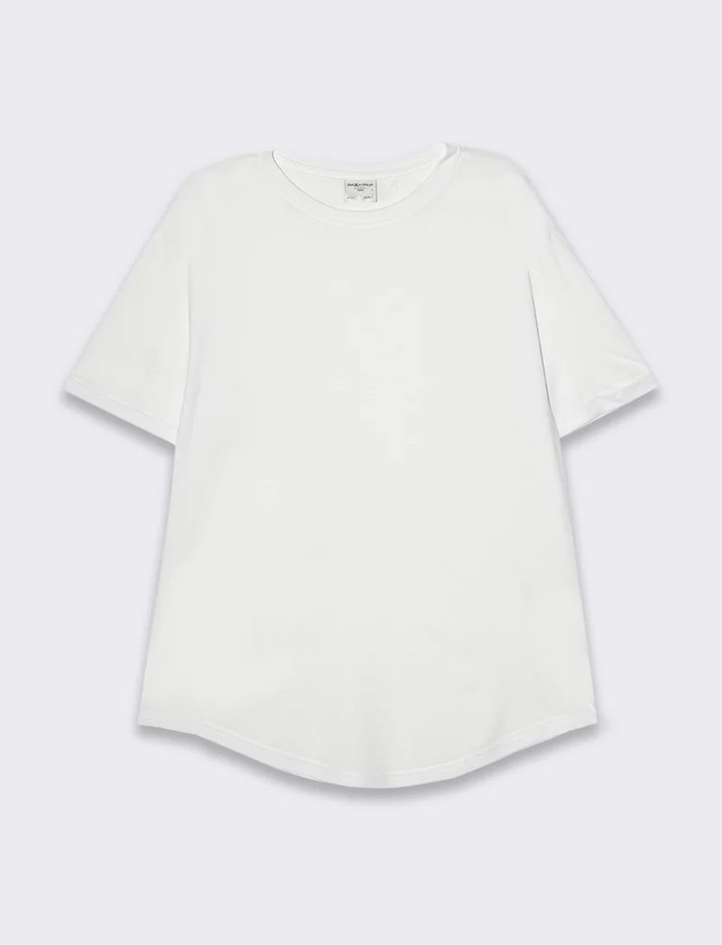T-shirt loose fit da uomo - Bianco