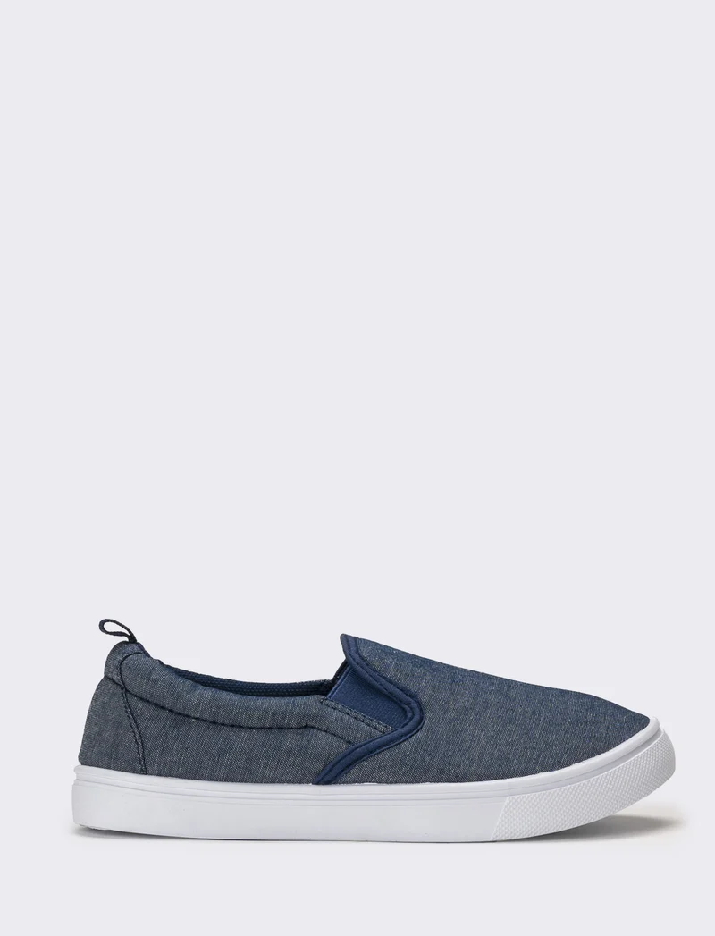 Slip-on in denim da bambino - Jeans