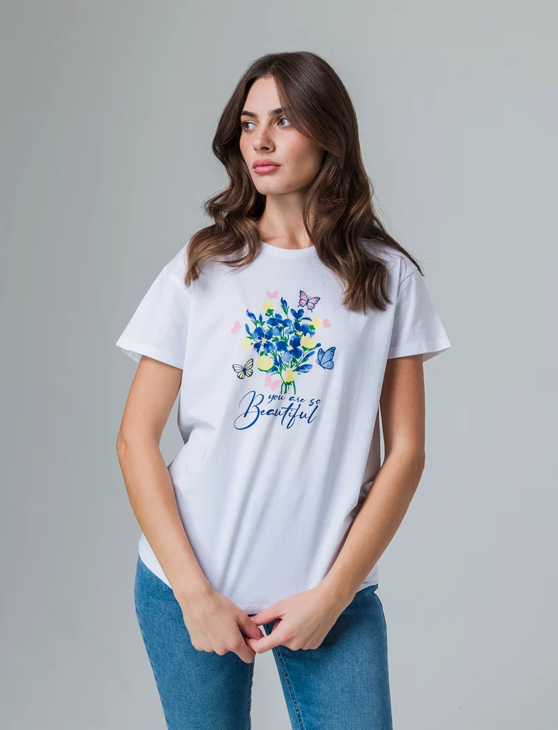 T-shirt manica corta da donna - var 3