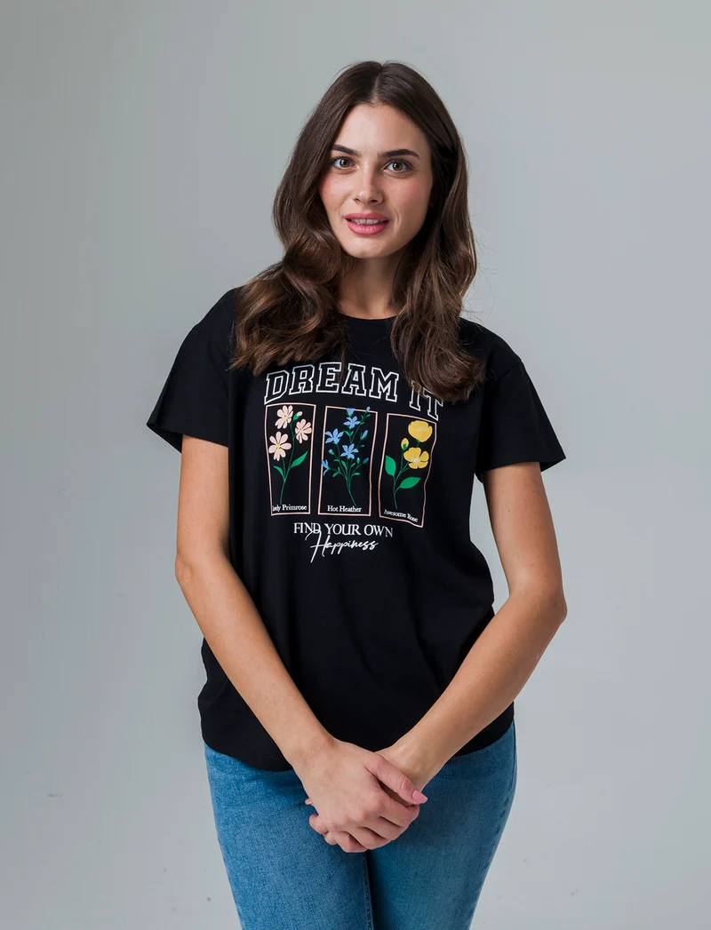 T-shirt manica corta da donna - var 2