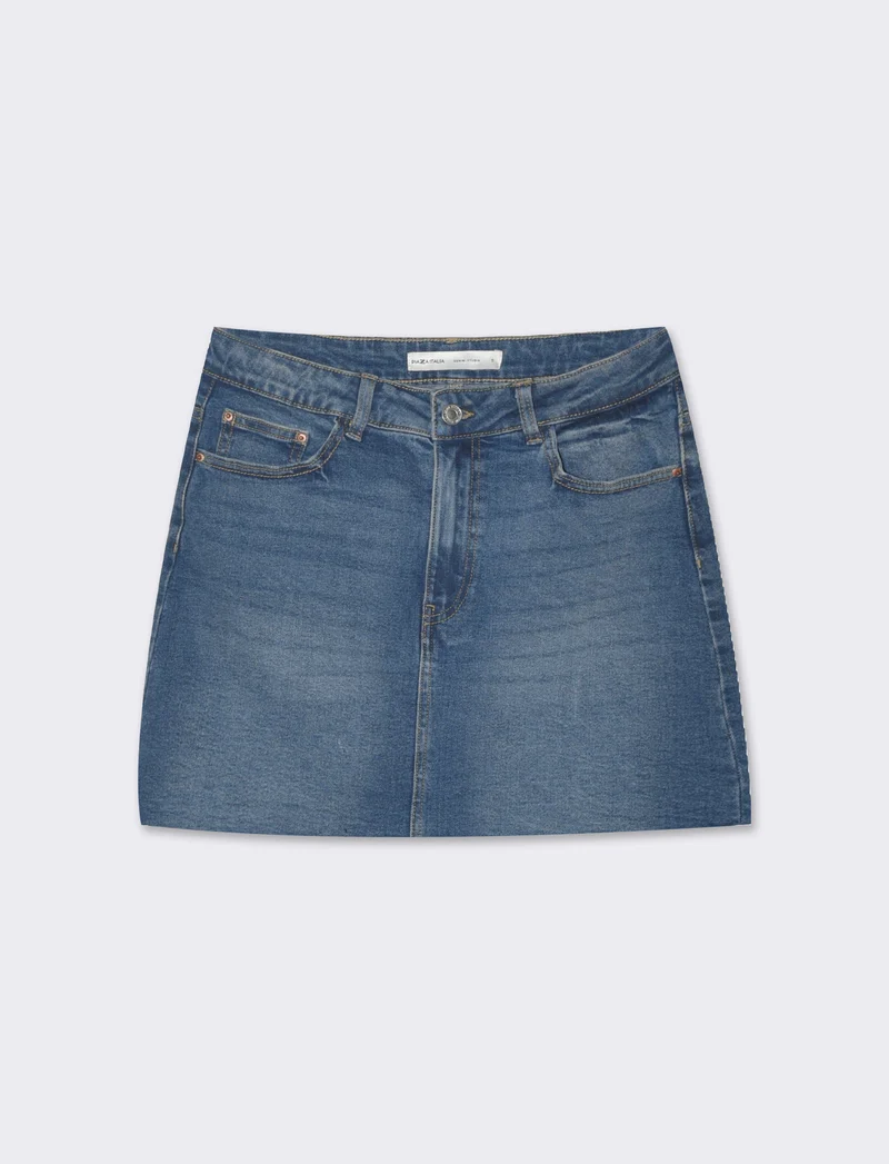 Gonna corta in denim da donna - Denim