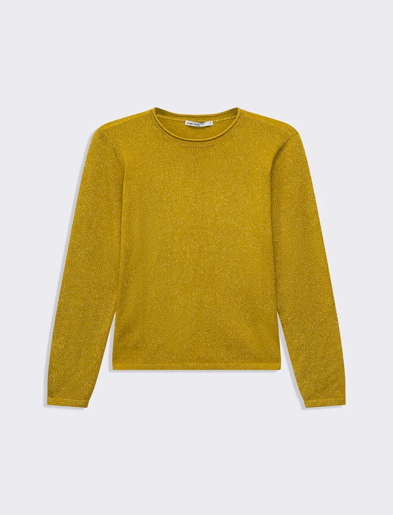 Maglia manica lunga da donna - Mostarda